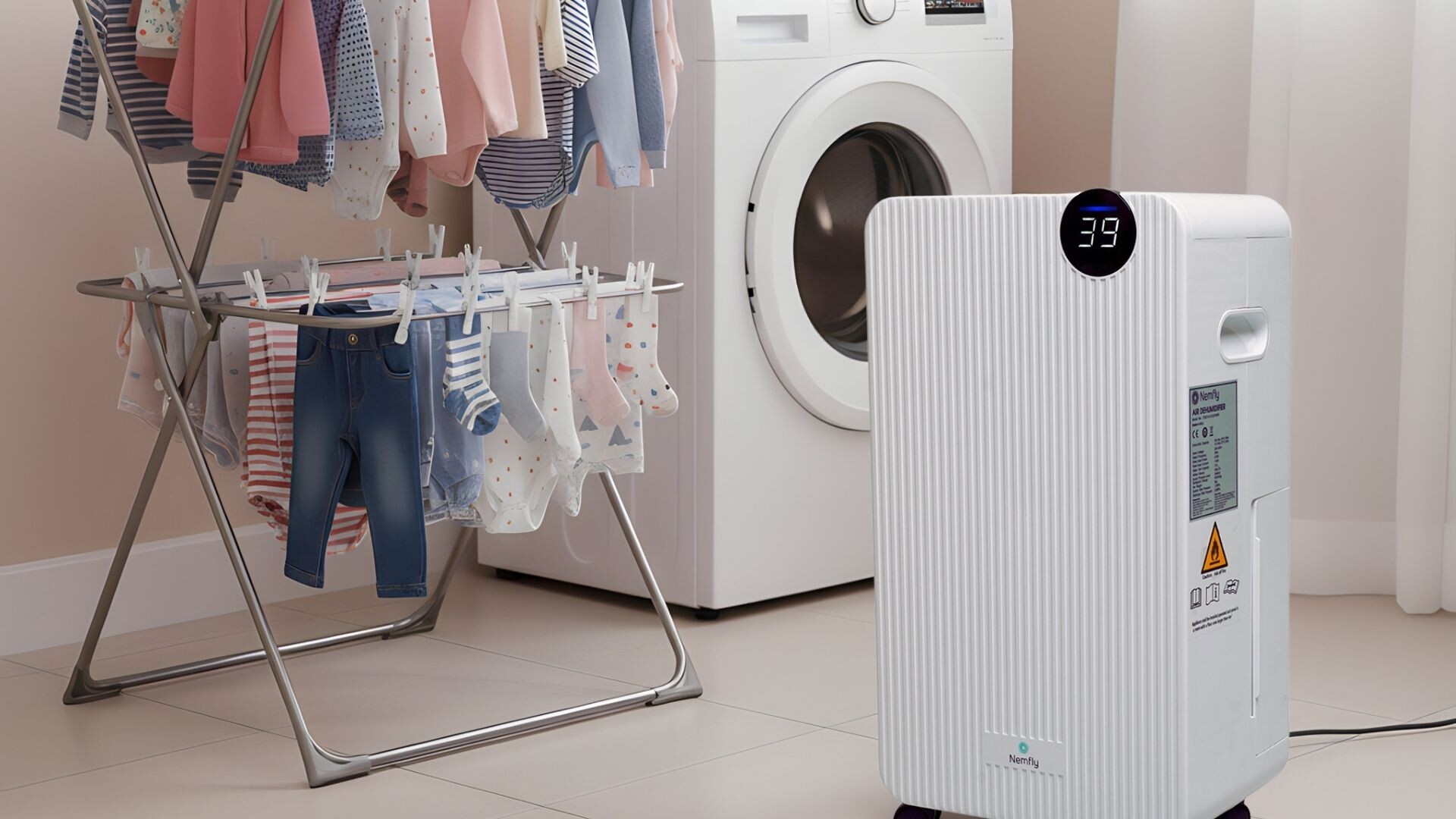 Nemfly Nem Alma Cihazı ile Çamaşırları Hızlı ve Sağlıklı Kurutun